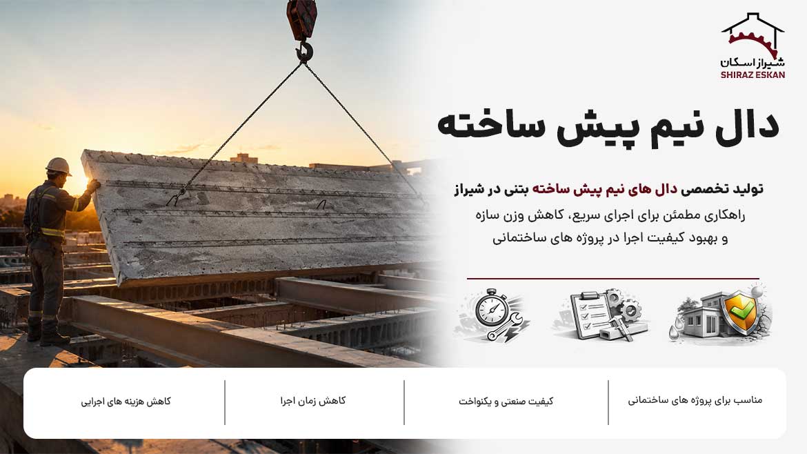 دال نیم پیش ساخته